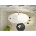 Guangdong Indoor One Person White Color Acrylic Freestanding Adult Bathtub